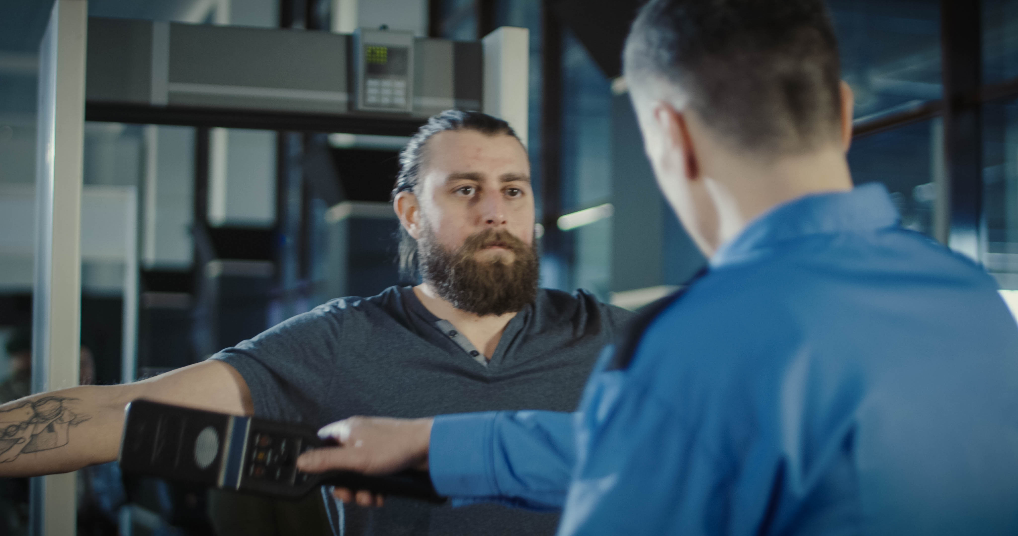 Security Checking the Man