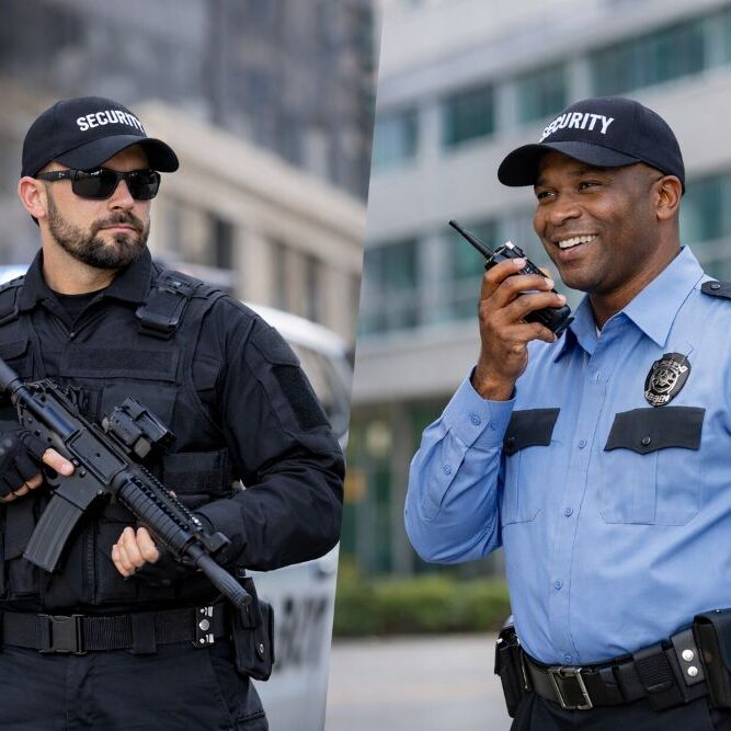 Armed vs Unarmed Security Guard Services