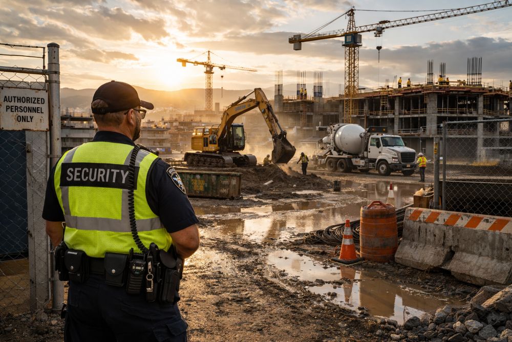 Security Guard Construction Sites