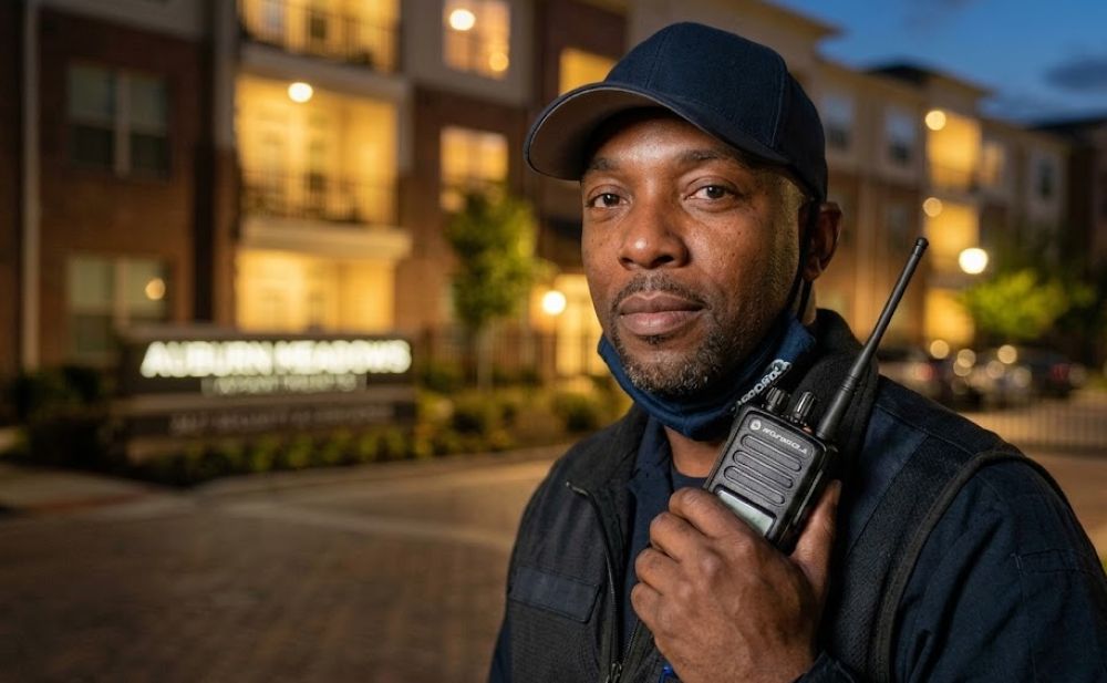 Apartments with security guards
