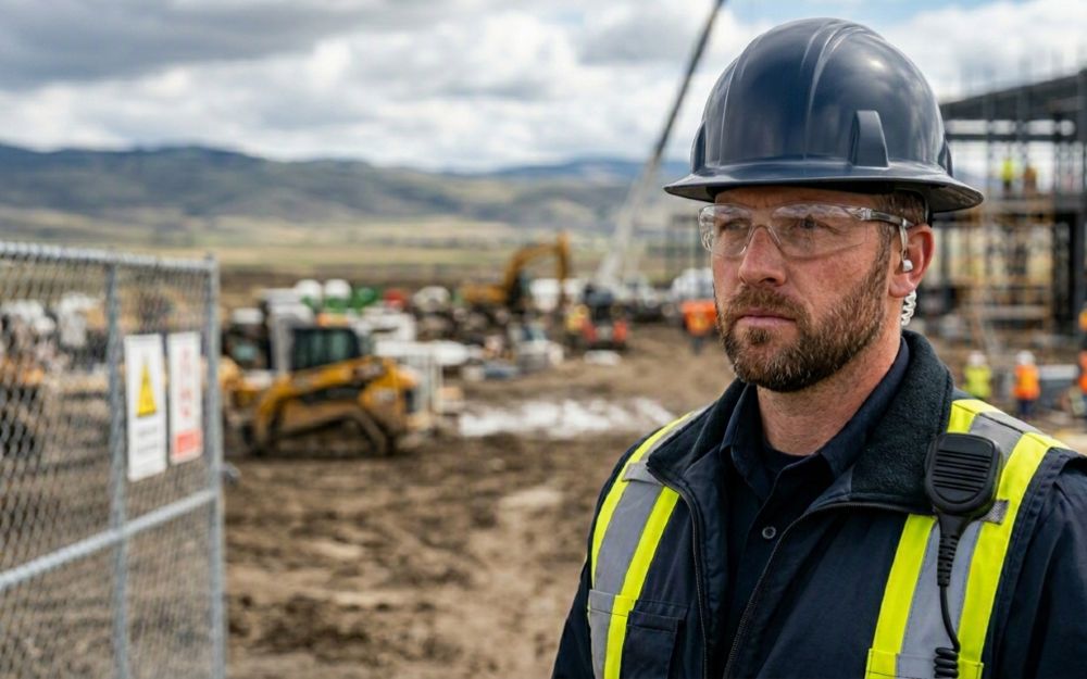 Construction site security guards