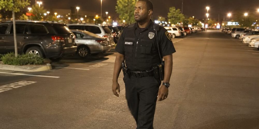 Parking lot security guard services