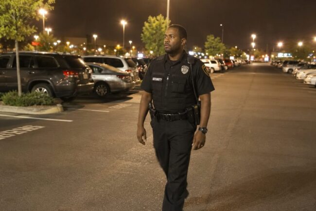Parking lot security guard services
