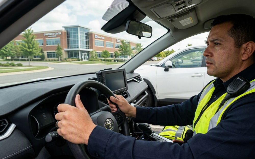 Vehicle patrol security
