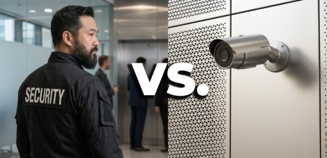 Security Guards vs. Cameras